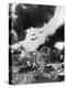 Soviet Tanks and Aircraft Launching an Attack, Russia, 1943-null-Premier Image Canvas