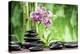 Spa Concept with Zen Basalt Stones ,Orchid and Bamboo-scorpp-Premier Image Canvas