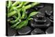 Spa Still Life with Hot Stones and Bamboo-egal-Premier Image Canvas