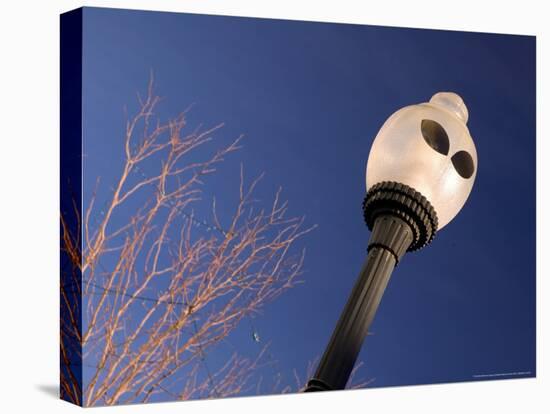 Space Alien Street Lights, Roswell, New Mexico, USA-Walter Bibikow-Premier Image Canvas