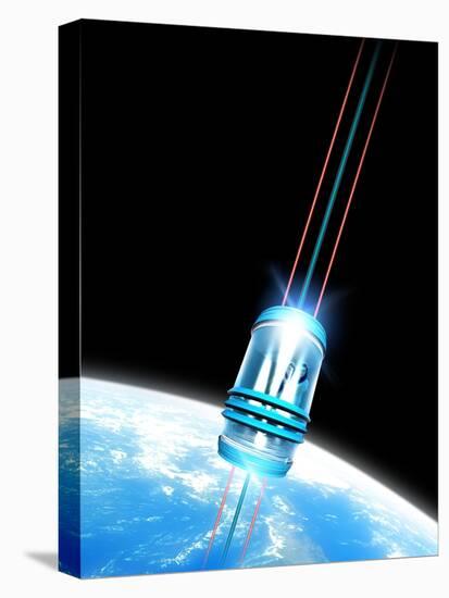 Space Elevator, Artwork-Victor Habbick-Premier Image Canvas