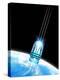 Space Elevator, Artwork-Victor Habbick-Premier Image Canvas