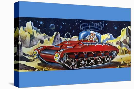 Space Exploration Tank-null-Stretched Canvas