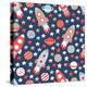 Space Seamless Pattern-Texturis-Stretched Canvas