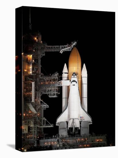 Space Shuttle Atlantis Sits Ready on its Launch Pad at Kennedy Space Center, Florida-null-Premier Image Canvas