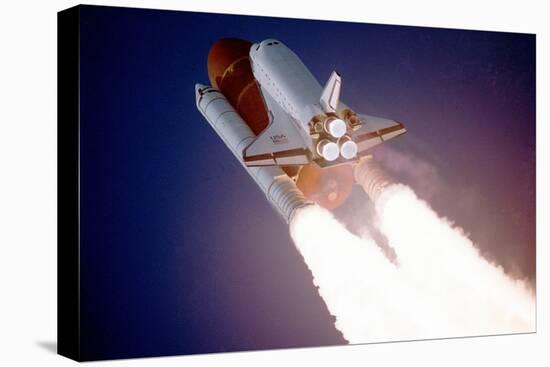 Space Shuttle Atlantis Takes Flight on its Sts-27 Mission on December 2, 1988, 9:30 A.M. EST-null-Stretched Canvas