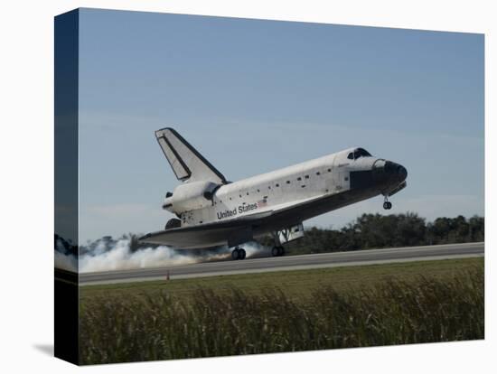 Space Shuttle Atlantis Touches Down at Kennedy Space Center, Florida-null-Premier Image Canvas