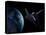 Space Shuttle Backdropped Against Earth-Stocktrek Images-Premier Image Canvas