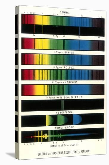 Space Spectra, Historical Diagram-Detlev Van Ravenswaay-Premier Image Canvas