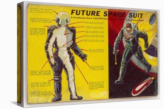 Space Suit as Foreseen in 1939-Frank R. Paul-Stretched Canvas