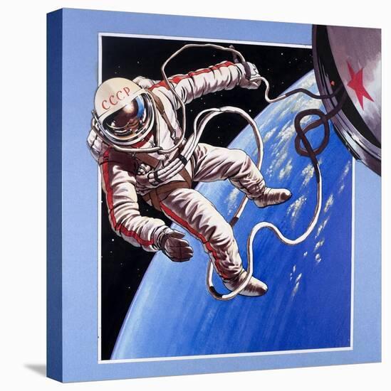 Space-Walk, from 'Famous Firsts'-Wilf Hardy-Premier Image Canvas
