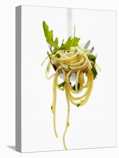 Spaghetti with Rocket on Spaghetti Server-Marc O^ Finley-Premier Image Canvas