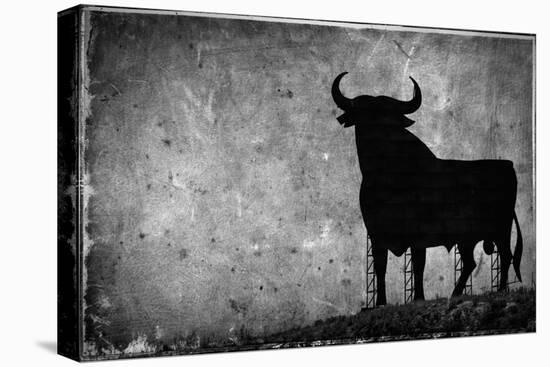 Spain, Andalucia, Jerez De la Frontera, El Cuadrejon, An Osborne Bull or Toro De Osborne-Alan Copson-Premier Image Canvas