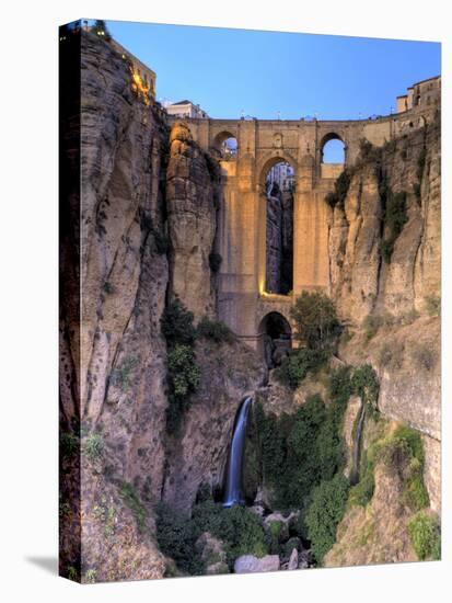 Spain, Andalucia, Ronda, Ronda Village and Ponte Nuovo Bridge-Michele Falzone-Premier Image Canvas