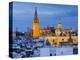 Spain, Andalucia, Seville Province, Seville,  Cathedral of Seville, the Giralda Tower-Alan Copson-Premier Image Canvas