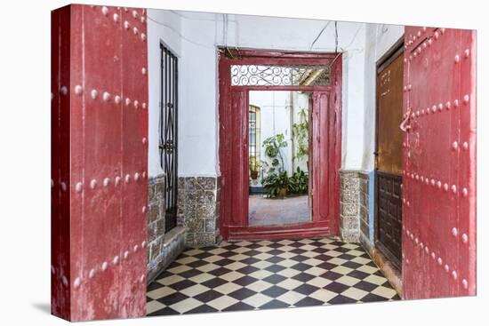 Spain, Andalusia, Malaga Province, Marbella. Entrance to an Old House-Matteo Colombo-Premier Image Canvas
