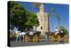 Spain, Andalusia, Seville, Arabian Tower, Torre Del Oro, Horse-Drawn Carriages-Chris Seba-Premier Image Canvas