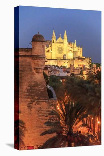 Spain, Balearic Islands, Mallorca, Palma de Mallorca. La Seu, Gothic Cathedral.-Emily Wilson-Premier Image Canvas