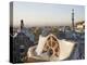 Spain, Barcelona, Guell Park, the Terrace-Steve Vidler-Premier Image Canvas