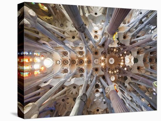 Spain, Barcelona, Sagrada Familia, Interior-Steve Vidler-Premier Image Canvas
