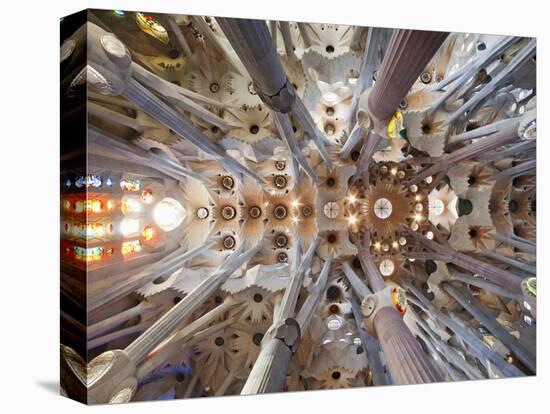 Spain, Barcelona, Sagrada Familia, Interior-Steve Vidler-Premier Image Canvas