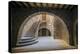 Spain, Barcelona, Temple Roma d'August, Staircase-Jim Engelbrecht-Premier Image Canvas