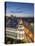 Spain, Madrid, Metropolis Building and Gran Via-Michele Falzone-Premier Image Canvas