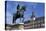 Spain, Madrid, Plaza Mayor, Equestrian Statue of Philip Iii, 1616-Pietro Tacca-Premier Image Canvas