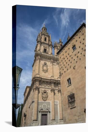 Spain, Salamanca, Clergy, University of Salamanca and House of Shells-Jim Engelbrecht-Premier Image Canvas