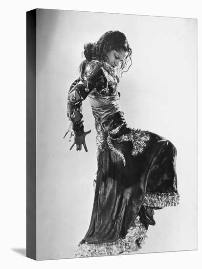 Spanish Flamenco Dancer Carmen Amaya Performing-Gjon Mili-Premier Image Canvas