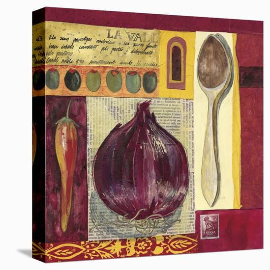 Spanish Kitchen I-Liz Myhill-Stretched Canvas