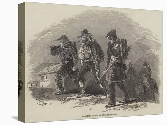 Spanish Soldiers and Prisoner-null-Premier Image Canvas