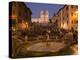 Spanish Steps and Trinita Dei Monti Church, Rome, Lazio, Italy, Europe-Angelo Cavalli-Premier Image Canvas