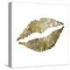 Sparkle Glam Lips-Melody Hogan-Stretched Canvas