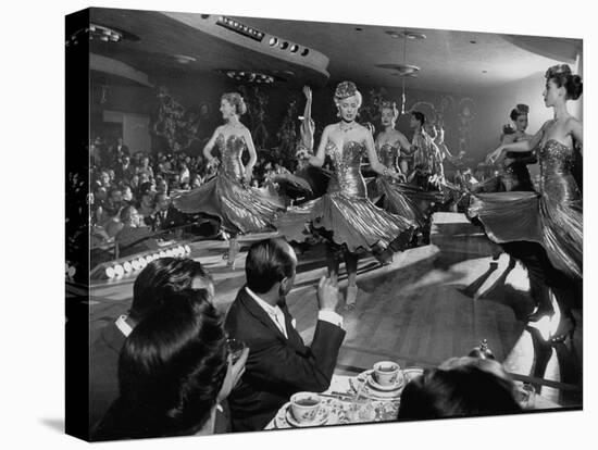 Sparkling Girls Dancing on Stage During the Las Vegas Nightlife Boom-Loomis Dean-Premier Image Canvas