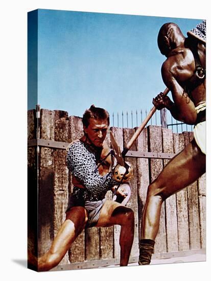 Spartacus, Kirk Douglas, Woody Strode, 1960-null-Stretched Canvas