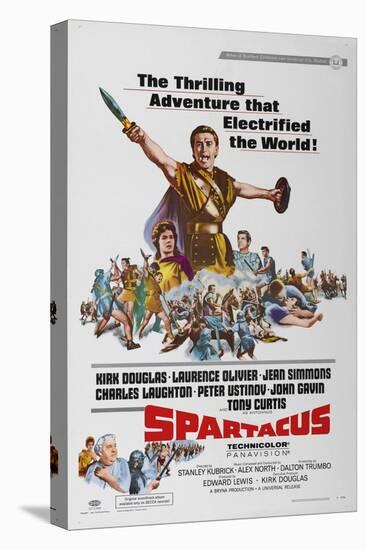 Spartacus: Rebel Against Rome, 1960 "Spartacus" Directed by Stanley Kubrick-null-Premier Image Canvas