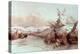 Spearing Fish in Winter-Seth Eastman-Premier Image Canvas