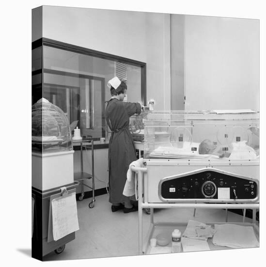 Special Care Unit for Premature Babies, Nether Edge Hospital, Sheffield, South Yorkshire, 1969-Michael Walters-Premier Image Canvas