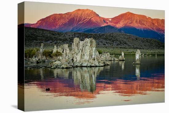 Spectacular Mono Lake in the shadow of the Eastern Sierras.-Jerry Ginsberg-Premier Image Canvas