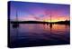 Spectacular Sunset, Falmouth Harbour, Cornwall, England, United Kingdom, Europe-Peter Groenendijk-Premier Image Canvas