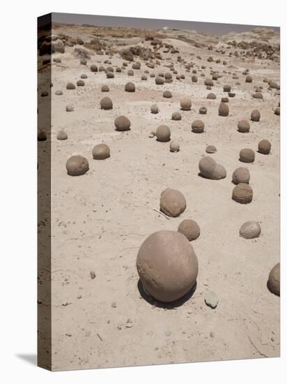 Spherical Rock Formations, Valle De La Luna National Park, San Juan, Argentina, South America-Colin Brynn-Premier Image Canvas