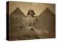 Sphinx and Giza Pyramids, 19th Century-Science Source-Premier Image Canvas