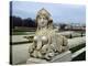 Sphinx at Gardens of Belvedere Palace, 18th Century, Vienna-null-Premier Image Canvas