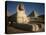 Sphinx with Great Pyramid in Background-Eliot Elisofon-Premier Image Canvas