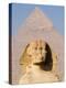 Sphynx and the Pyramid of Khafre, Giza, Near Cairo, Egypt-Schlenker Jochen-Premier Image Canvas