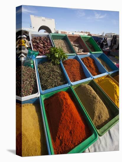 Spice Market, Douz, Sahara Desert, Tunisia-Walter Bibikow-Premier Image Canvas