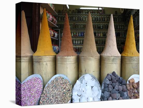 Spice Shop, Marrakech, Morocco, North Africa, Africa-Vincenzo Lombardo-Premier Image Canvas