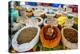 Spices for Sale on the Covered Spice Market, West Indies-Michael Runkel-Premier Image Canvas