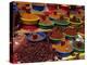 Spices on Sale in Market, Tunisia, North Africa, Africa-Lightfoot Jeremy-Premier Image Canvas